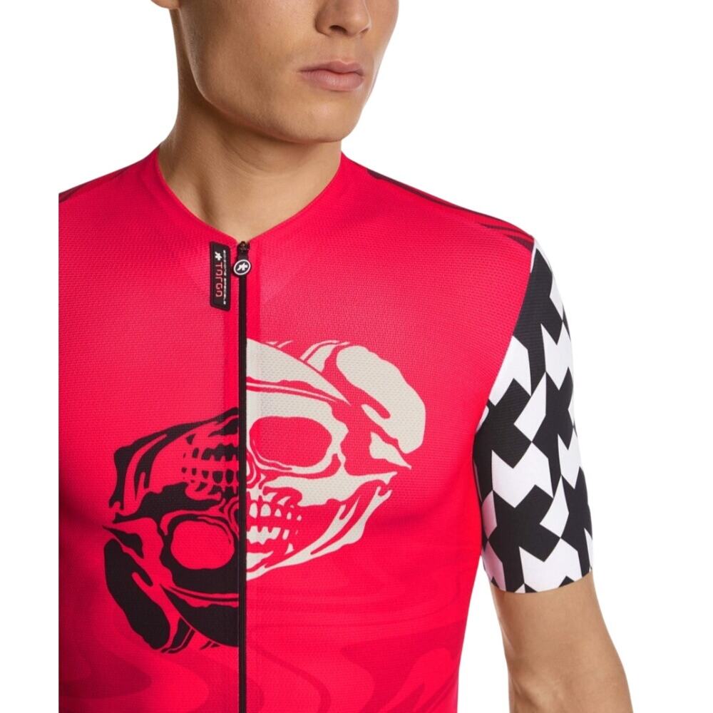 Assos EQUIPE RS Jersey S9 TARGA Speed Club 2023 LTD Skull Cycling Men S NWOT